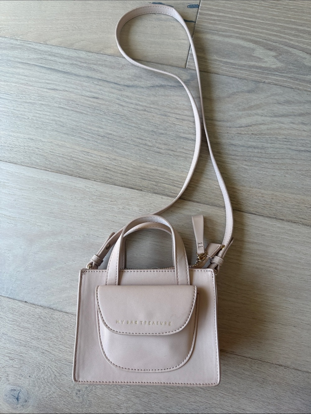 Zara kids Blush Pink Mini Crossbody Bag